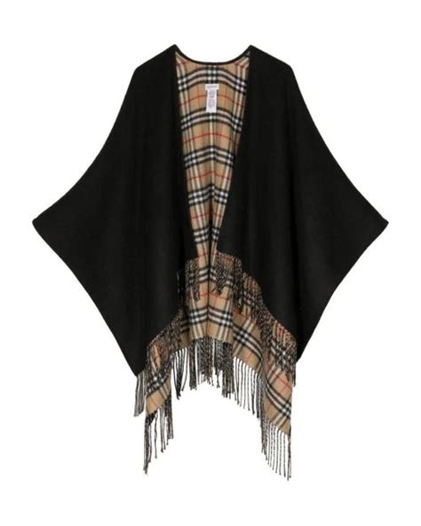 burberry cape black lyst gold|Burberry Capes in Black .